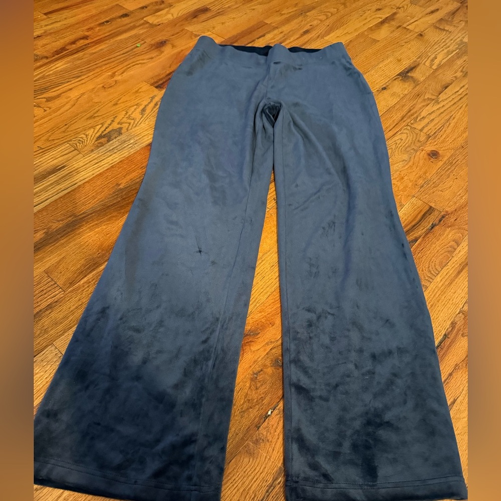 Juicy Conture Blue Velvet Pants - Picture 3 of 4